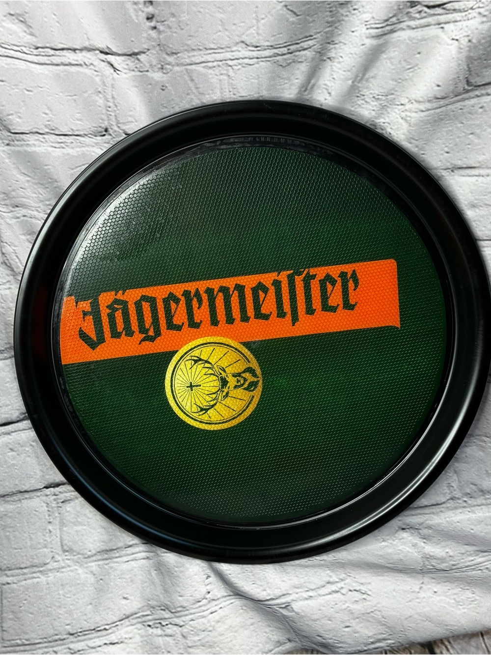 Jagermeister Liqueur Pub and Bar Serving Cocktail 14.5” Tray Man Cave Babe Cave